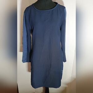 Zara Basic Elegant Navy Blue Dress Size Small